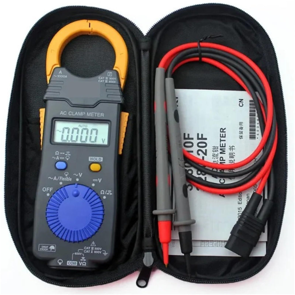 3280-10F Digital Clamp Meter, AC Current 41.99-1000A, 3 Ranges, with -25°C to 65°C Wide Operating Temp Range