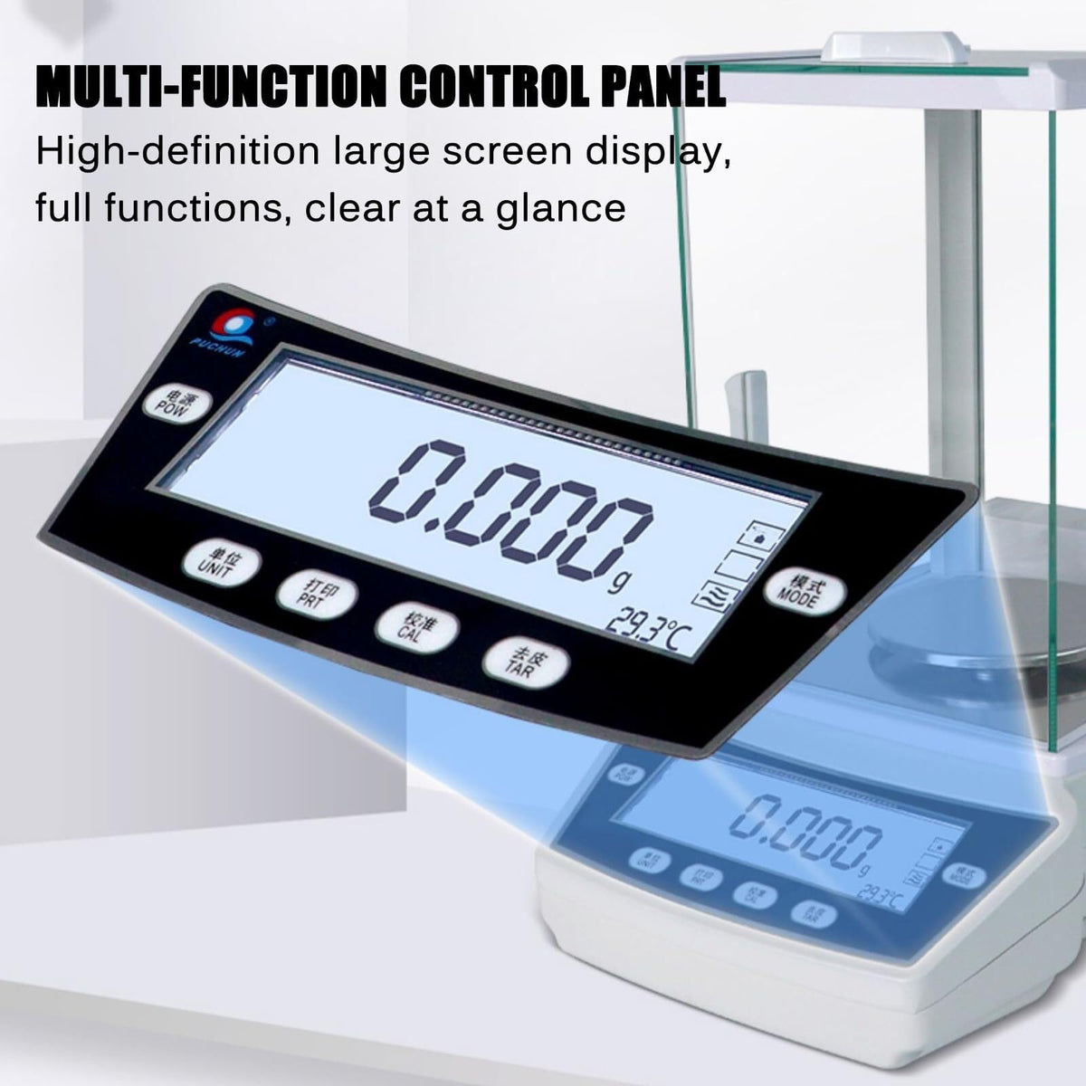 Digital Hydrostatic Scale Electronic Balance, with LCD Display, Weighing Value 2000/3000/5000/6000g, for Laboratory Research School
