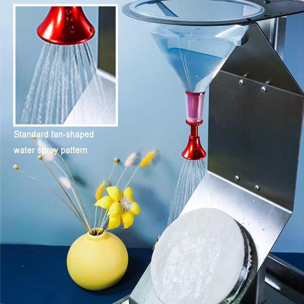 Textile Fabric Spray Rating Tester, Textile Surface Wetness Tester,with Adjustable Height Knob Nozzle, for Textile
