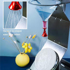 Textile Fabric Spray Rating Tester, Textile Surface Wetness Tester,with Adjustable Height Knob Nozzle, for Textile