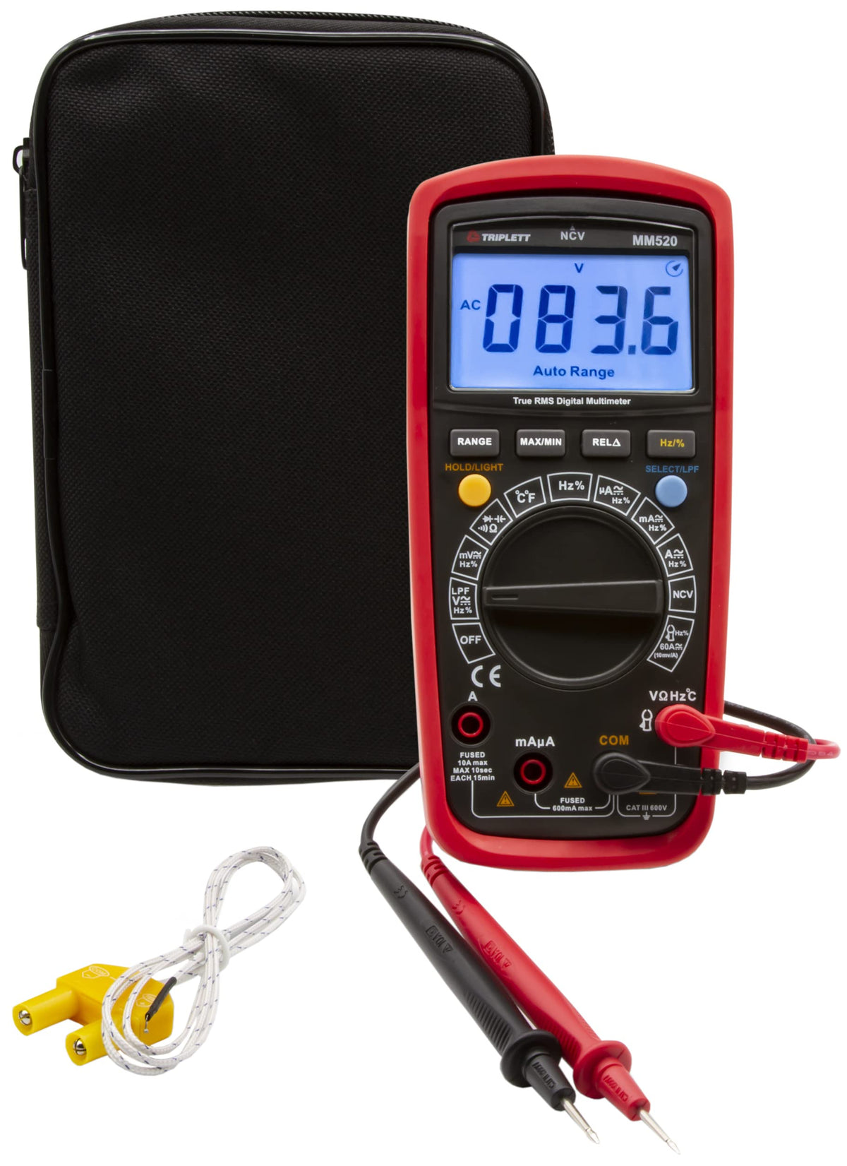 Triplett MM520 High Performance Digital Multimeter with NIST Calibration