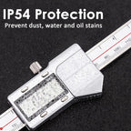 Screw Head Thickness Caliper 0-6 Inch, Precision Measuring Tool for Screw Head Height, IP54 Dust and Splash Resistant, Stainless Steel