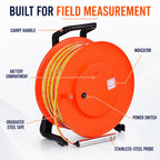 Water Level Meter with 1mm Accuracy, Lightweight, Buzzer Alert for Groundwater Monitoring, Accurate Water Depth Measurement Tool for Wells and Boreholes