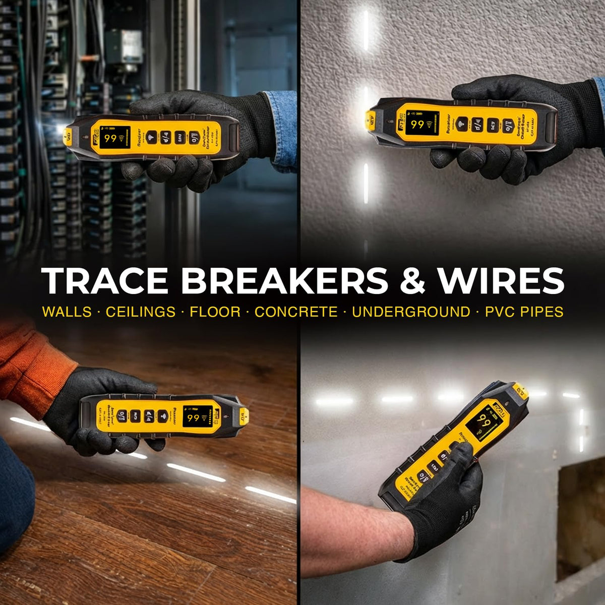 Ideal Electrical SureTrace Pro Circuit Tracer (61-950), 0-600 Volts
