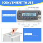 0.0001g 0.1mg Analytical Balance, Electronic Analytical Balance Scale w/Power Adapter, Scientific Laboratory Digital Precision Scale for Schools, Laboratories, Jewellery Shops