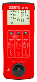Benning 050308 "ST 710" Appliance Tester, Red