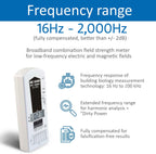 GIGAHERTZ SOLUTIONS ME3030B Low Frequency Gauss Meter EMF Detector (16Hz - 2KHz)