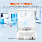 UXILAII Analytical Balance GN Unit Lab Scale Glass Windshield 220g 0.1mg
