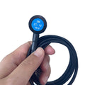 ZT-12 Ultrasonic Thickness Gauge Transducer 2MHz Cast Iron Probe with Measurement Range 4.0-300mm rystal Diameter 12mm Frequency 2MHz for UM-1 UM-1D UM-2 UM-2D UM-4 Ultrasonic Thickness Tester