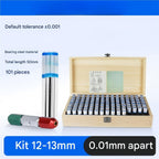 101 Pcs Pin Gauge Set 12-13Mm Range 0.01mm Increment for Calibrating