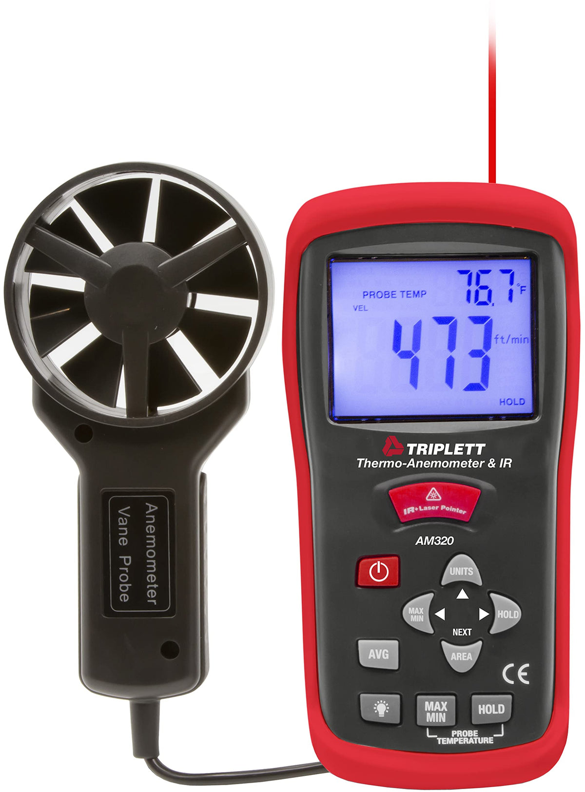 Triplett AM500 Hotwire Thermo-Anemometer