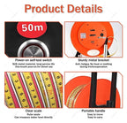 10m Water Level Meter, No Display Device Well Water Level Indicator WaterLevel Measurement with Fixed Probe and Steel Tapefor Wells, Boreholes