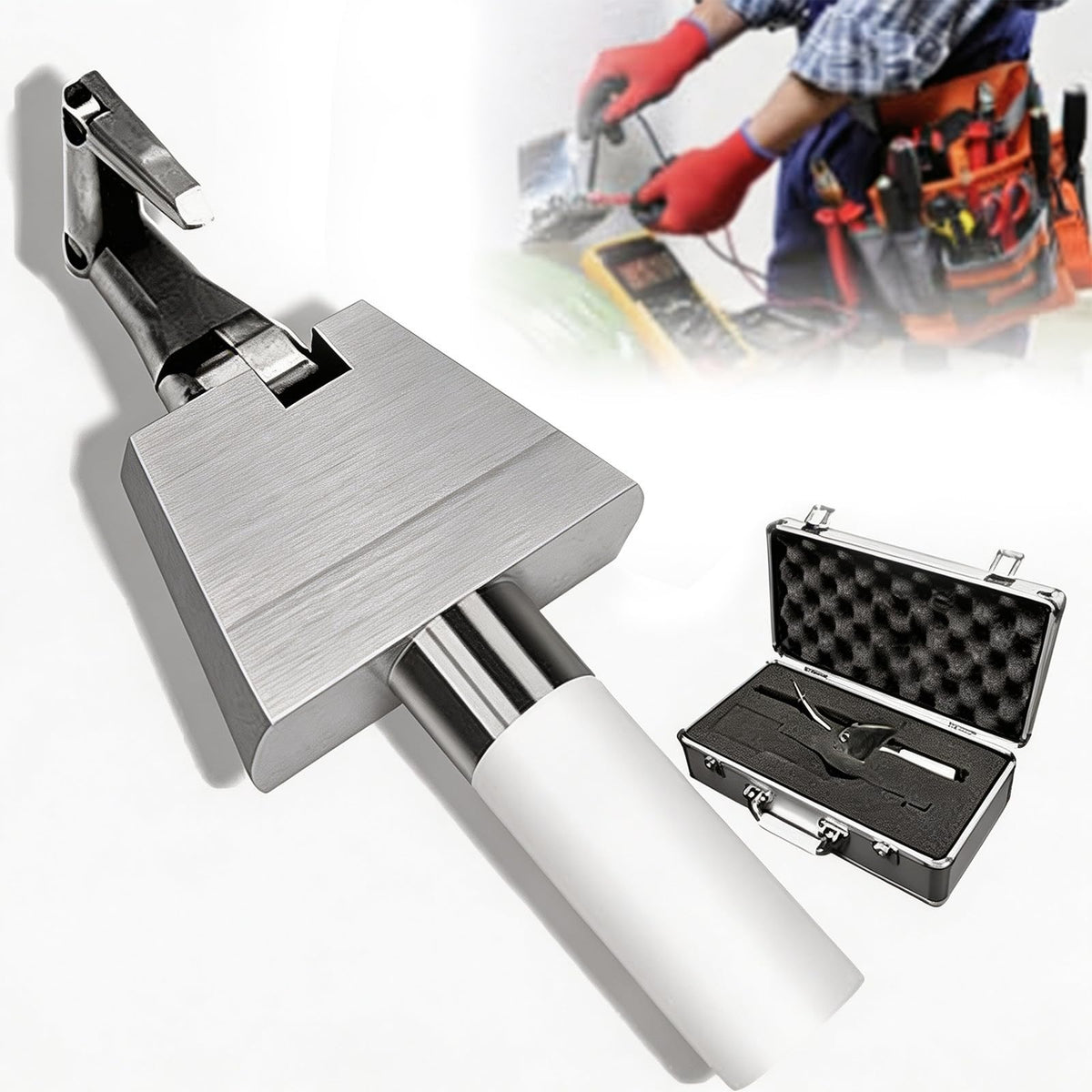 SHAHRYAR UL Test Curved Finger, Hinged Test Probe with Storage Case