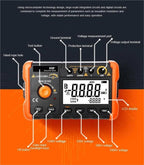 Resistance Meters, 60B+ Insulation Resistance Tester 1000V Megohmmeter 5GΩ Ohm Meter Professional Digital Ohmmeter Electrical Megometer