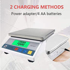 Digital Analytical Balance Precision Scale for Laboratories Analytical Electronic Balance Scale Jewelry Scale,Piece Counting Bench Top Scale Food Weighing Kitchen Scale (6kg)