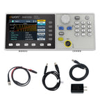 OWON DGE2070 70MHz Dual Channel Arbitrary Waveform Generator, 300MSa/s Sampling Rate, 14-Bit Resolution, 150 Built-in Waveforms, 3.6” LCD, Portable Signal Generator for Lab & Electronics Testing