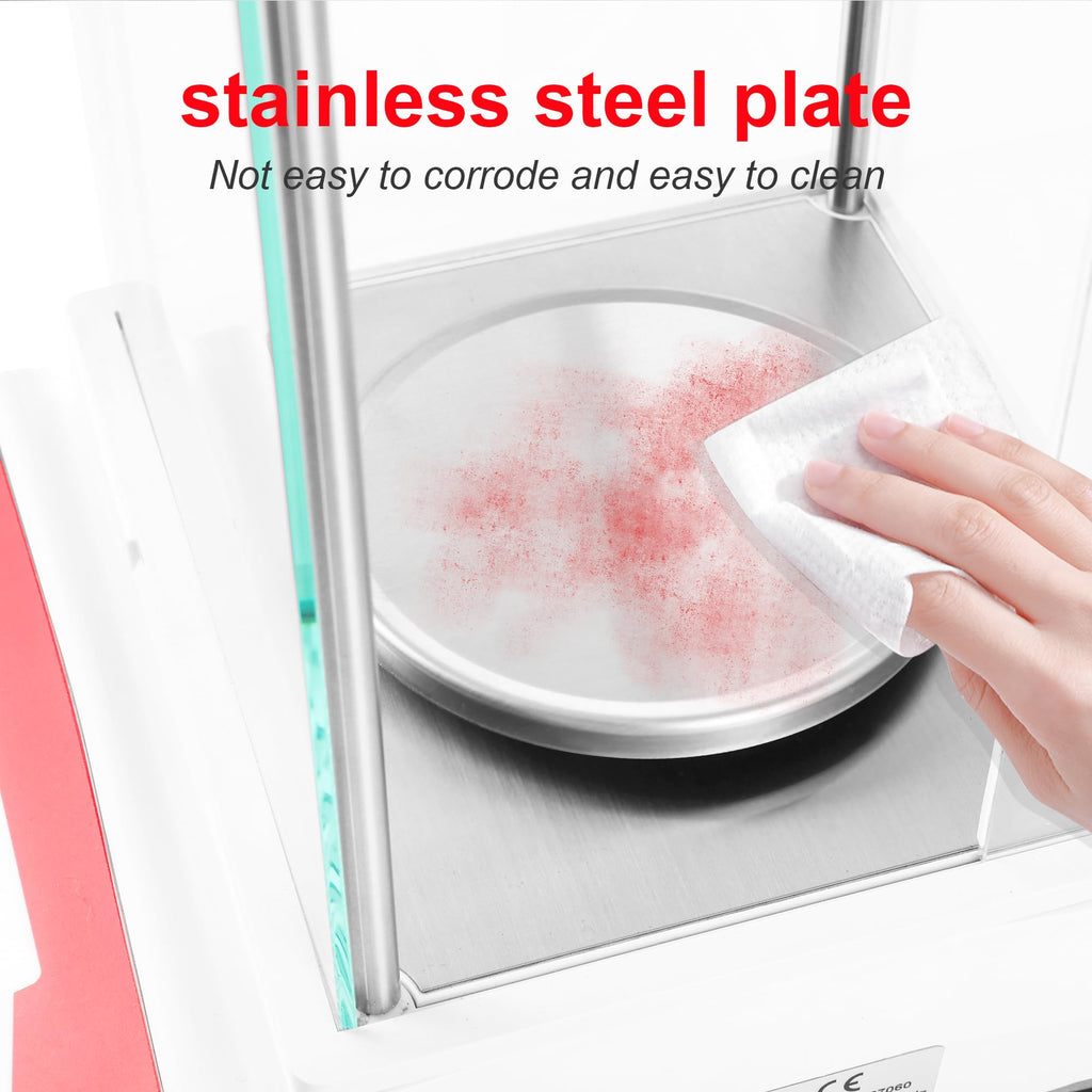 UXILAII Analytical Balance 320g x 0.001g Digital Scale Glass Windshield