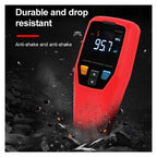 UT343A Car Paint Thickness Gauge Tester Coating Meter Automotive Measuring Tool 0-1750um