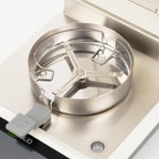 U.S. Solid Halogen Moisture Analyzer, Up to 160°C, 110 g Capacity, 0.01 g/0.1% Readability, 5 in Color Touchscreen, 20 Test Profiles, RS232 Moisture Balance for Food, Grain and Lab Testing