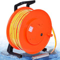 Well Water Level Gauge, Fixed Probe with Steel Tape, Accurate Liquid Level Measurement Tool for Industrial Use, 20 Meters