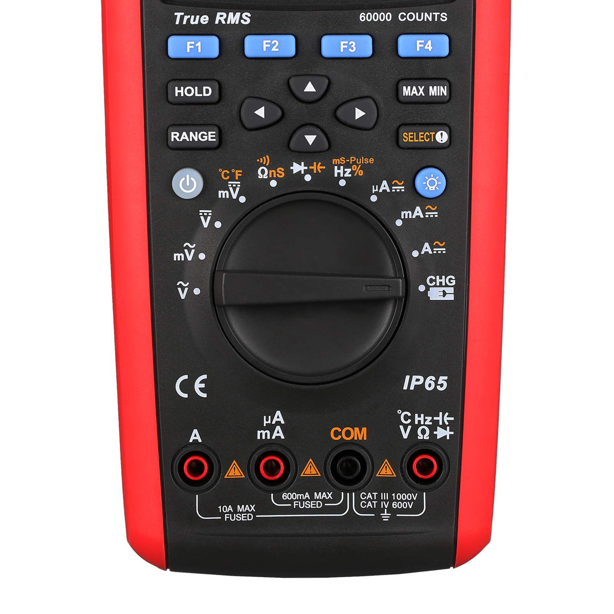 UNI-T True RMS Data Logging Multimeter UT181A with Dual Temperature Measurement Low Pass Filter nS Conductance Trend Capture AC DC Voltage Current Ohm Admittance Capacitance Frequency 60,000 Counts