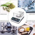 300g Electronic Analytical Balance, High Precision Electronic Scale with Display Screen, Accuracy: 0.001g, Electromagnetic Balance Sensor, for Jewelry and Medicinal Materials