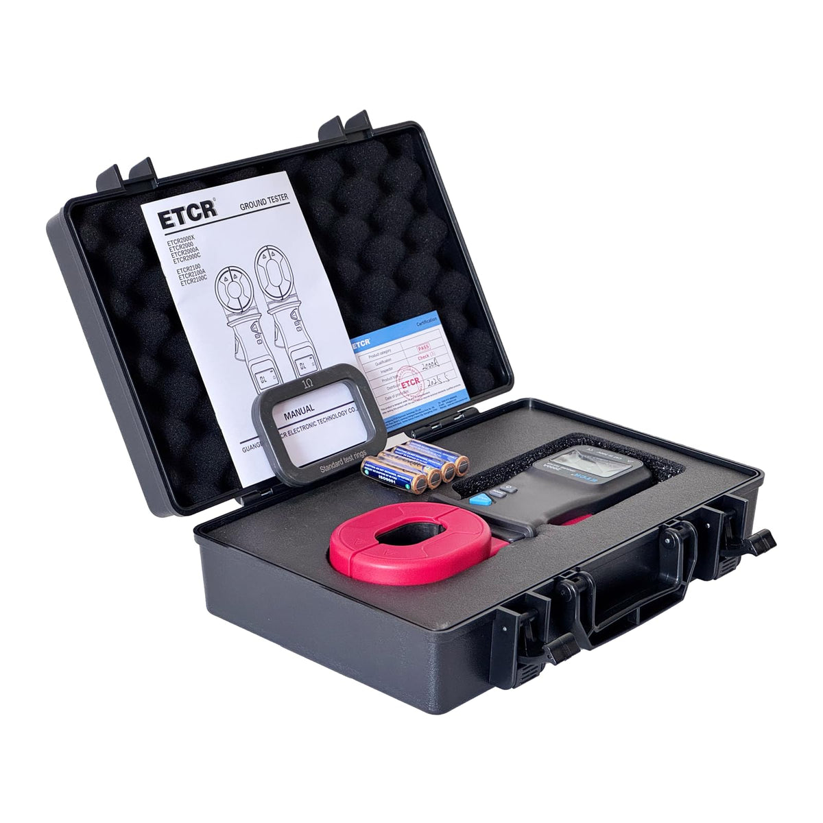 Gen2 ETCR2000A Digital Clamp Ground Earth Resistance Meter Tester 500Ω