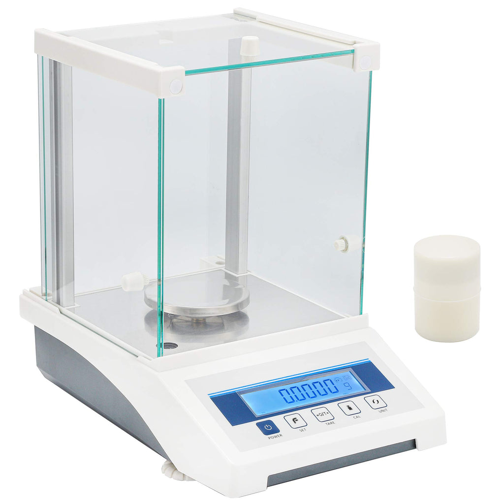 Electronic Analytical Balance 220g/0.1mg Precise Digital Scale 0.0001g for Lab Pharmacy Chemical Plant Jewelry Store (220g 0.1mg)