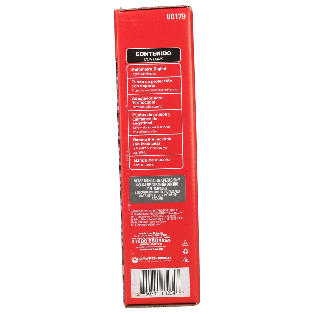 Urrea UD179 True Rms Generation Digital Multimeter