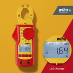 Wiha Digital Clamp Meter 1000V, CAT IV, Model WH45219, Device