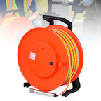 Well Water Depth Gauge,Electronic Waters Meters Measurement Tool with 0.59 Inch Probe and Steel Tape,with Stainless Steel Probe and Steel Tape,for Well,Boreholes,Reservoirs(150m(492ft))