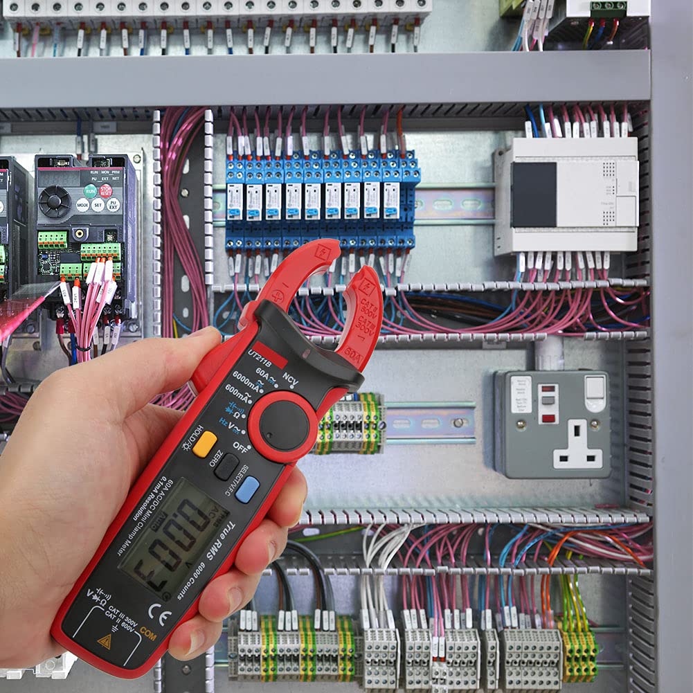 UT211B Mini Clamp Meter, ABS Portable Mini Precise Clamp Meter, Digital Clamp Meter, Clamp Multimeter for Current Measurements