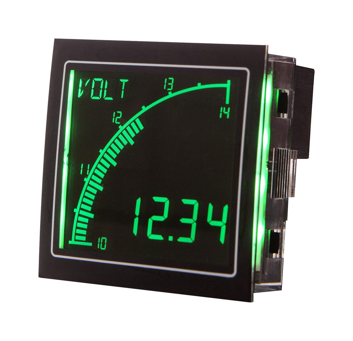 Voltmeter, APM Series, AC, DC Voltage, 0 to 528Vac / 0 to 600, 4 Digits, 12 to 12 Vdc, Negative LCD