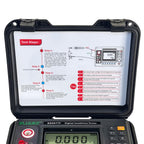 10KV Digital Insulation Meter Insulation Resistance Tester and megohmmeters High Voltage Resistance Multimeter with Absorption Ratio and Polarization Index Measurement