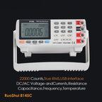 LCR Meter, 8145C Digital Multimeter 22000 Counts Bench Top True RMS 1000V 10A Desktop Multimetro Tester Volt Amp Ohm Capacitance Hz