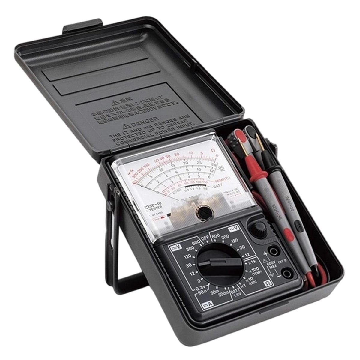 Analog Multimeter Display Meter with Direct Current Resistance Measurement, LED Inspection, 1.5V Batt