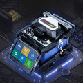 T45 Fusion Splicer Core Alignment Fiber Splicing Machine Fiber Optic Welding Machine Fiber Splicer Multifunctional Carrying case + Fiber Power Meter