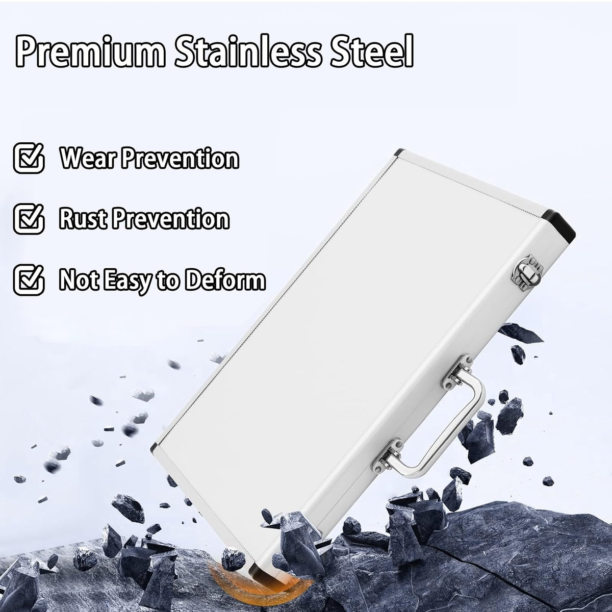 Welding Gauge Tool Kit, Stainless Steel Measurement Tools with Carrying Case for Weld Seam Inspection and Quality Control, Essential for Professionals
