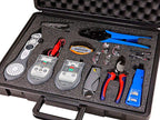 Monoprice LAN and Coaxial Installation Kit with Tester and Tone Generator (108135), Black