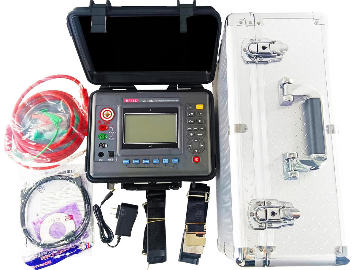 High Voltage Insulation Resistance Tester 5KV 10TΩ for Measuring Various Insulating Materials' Resistance Value,Measuring Transformers,Motors,Cables,Electrical Equipment Insulation Resistance