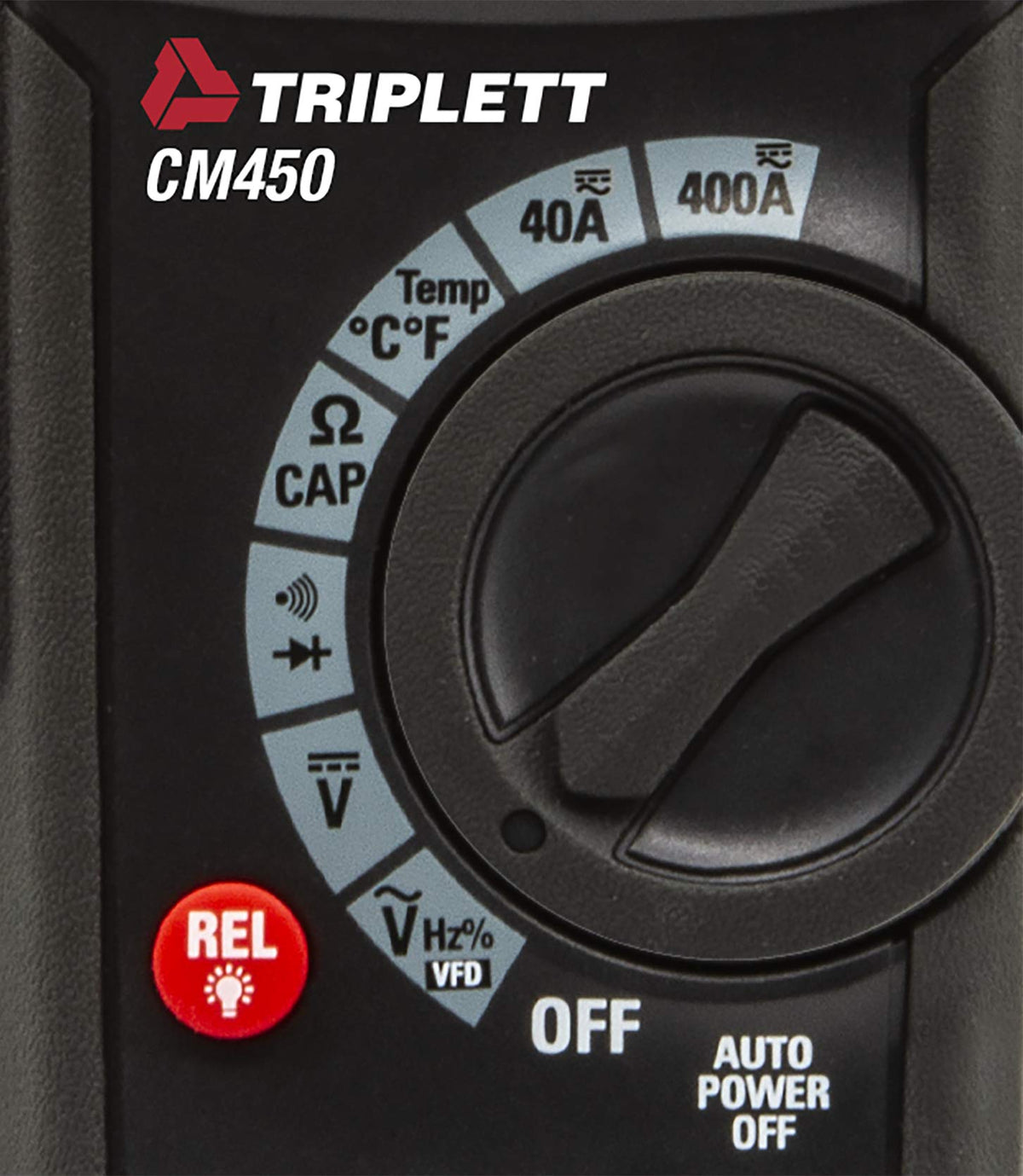 Triplett CM450 400A AC/DC Clamp Meter with Inrush with NIST Calibration