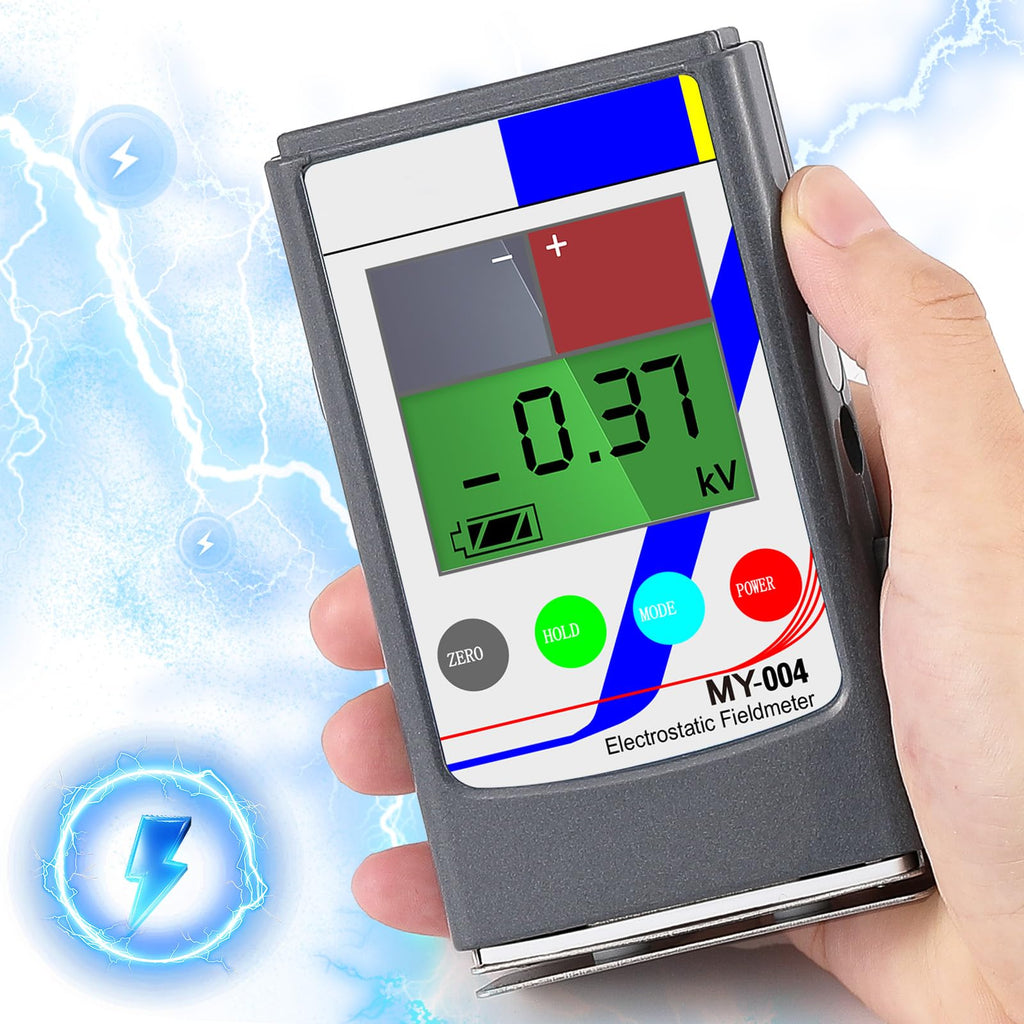 NEWTRY FMX-003 Static Meter, 0~20kV Electrostatic Fieldmeter, ±10% Accuracy