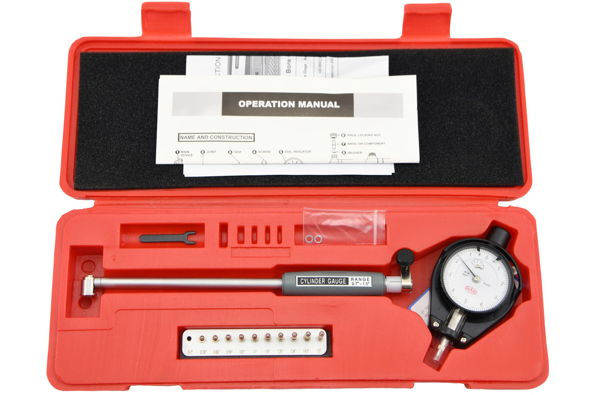Shars 0.7-1.5" Dial Bore Gage 303-4726 R