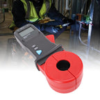 32mm Clamp Ohm Meter, 0.01-1000Ω Range Electrical Ohmmeter Clamp Resistive Value Tester