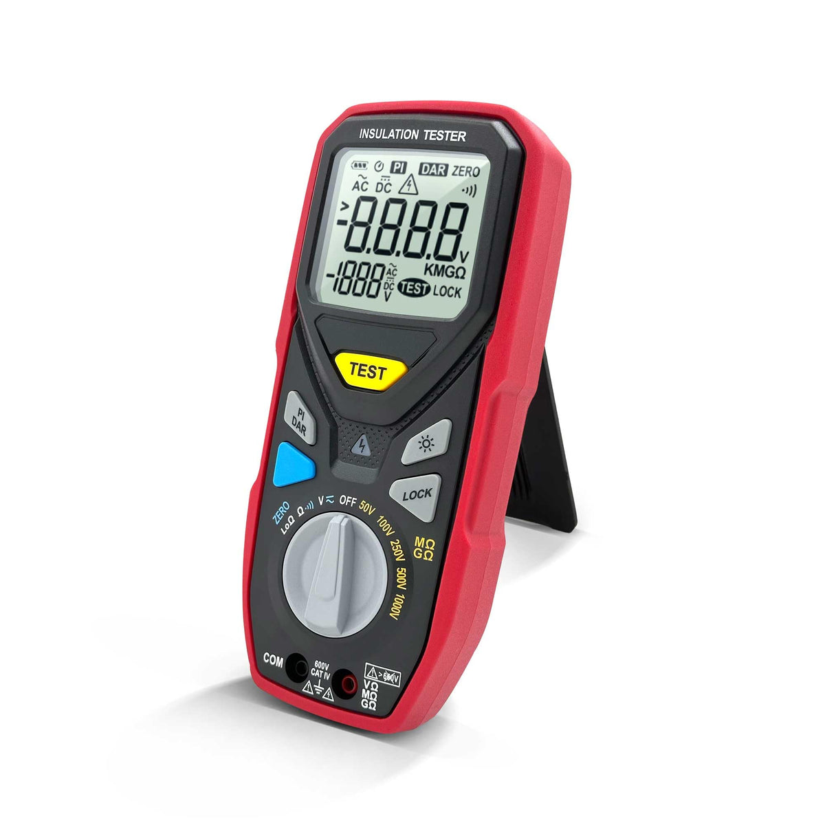 PerfectPrime IT365 Insulation Tester/Megger 50V, 100V, 250V, 500V and 1000V