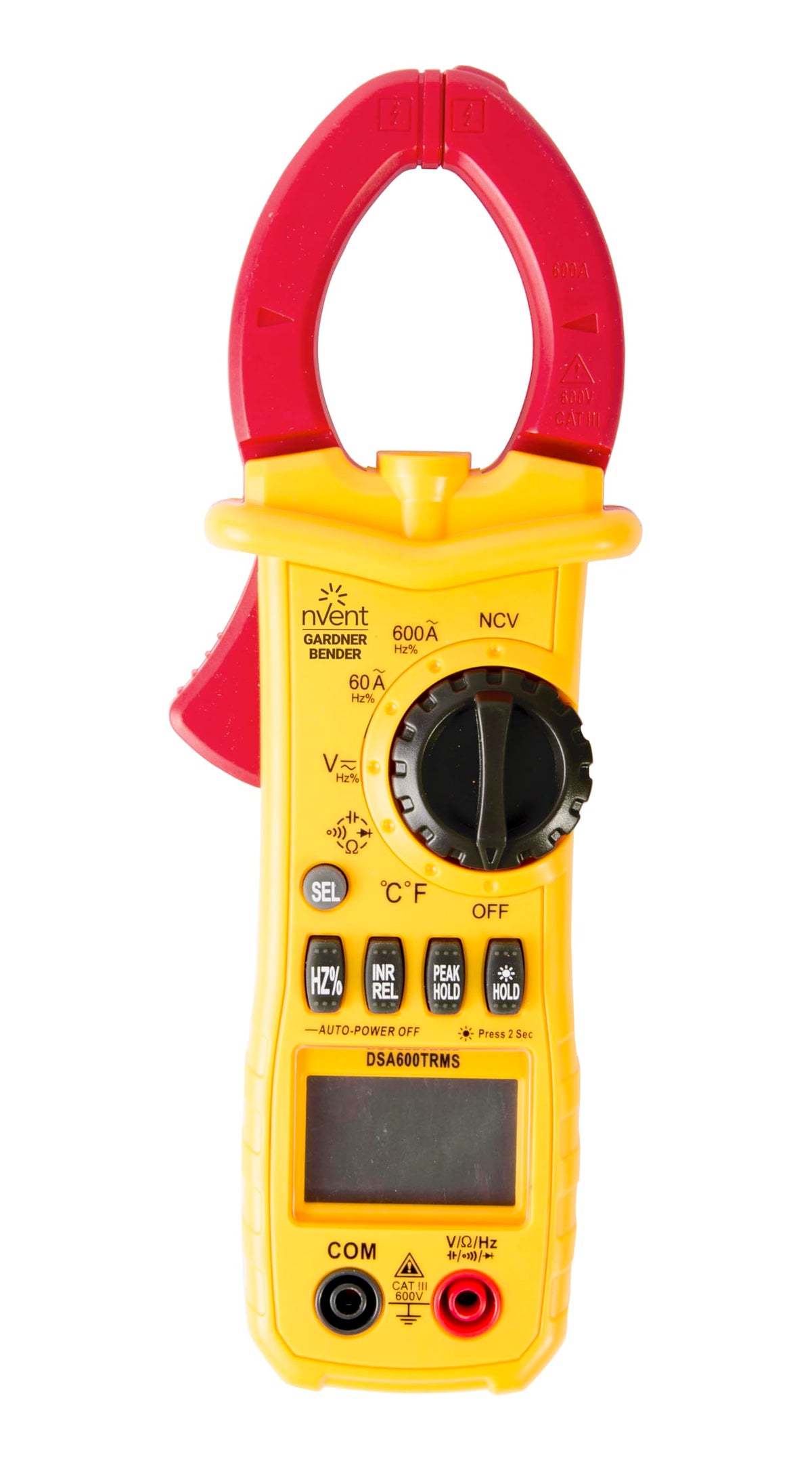 nVent Gardner Bender DSA1020TRMS Digital Clamp Meter, True RMS