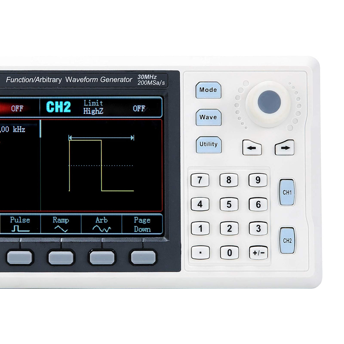 UNI-T UTG932E Function Generator Arbitrary Waveform 30 MHz Dual-Channel 200MSa/s 14 Bits Frequency Meter with USA Power Adapter USB Cable Power Cord, Shipping from US