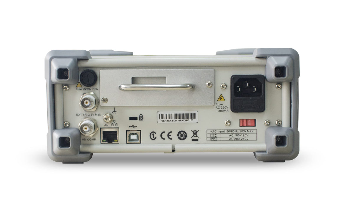 Siglent Technologies SDM3065X-SC 6½ Digit Digital Multimeter, DMM,Scanner Card SC1016, Grey