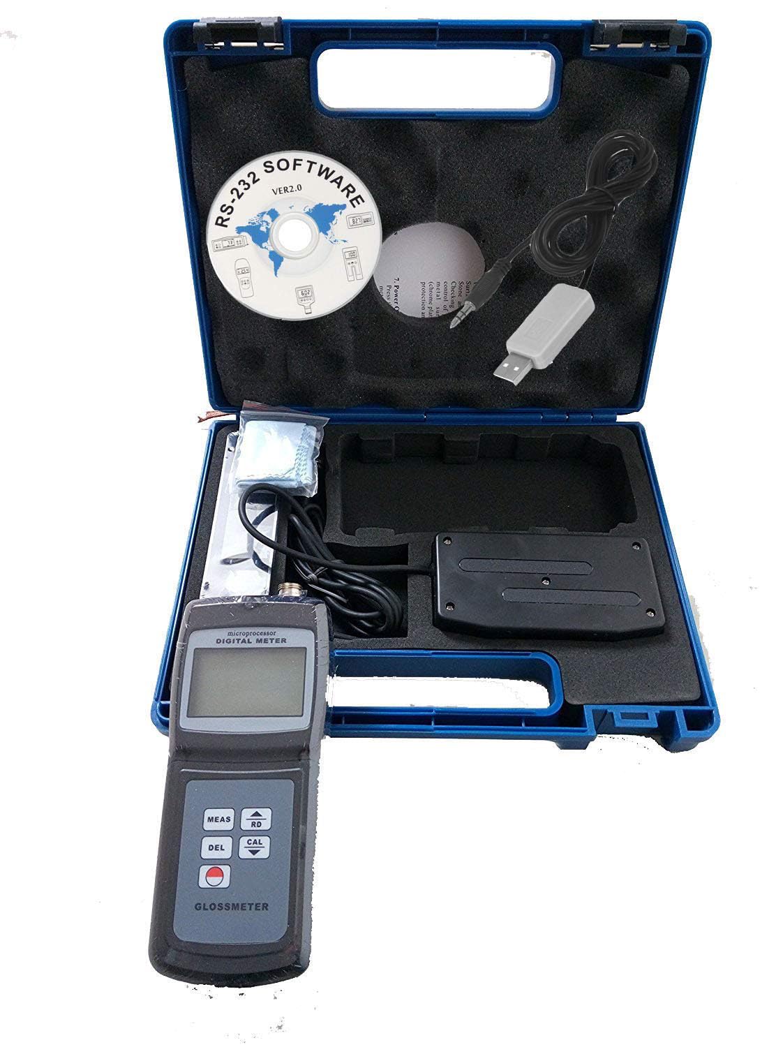 60 Degree Gloss Meter with USB Data Cable and Software Splite Type Glossmeter