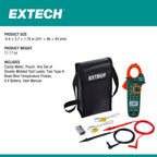 Extech EX623A 600A AC/DC Clamp Meter with IR and Dual Type K